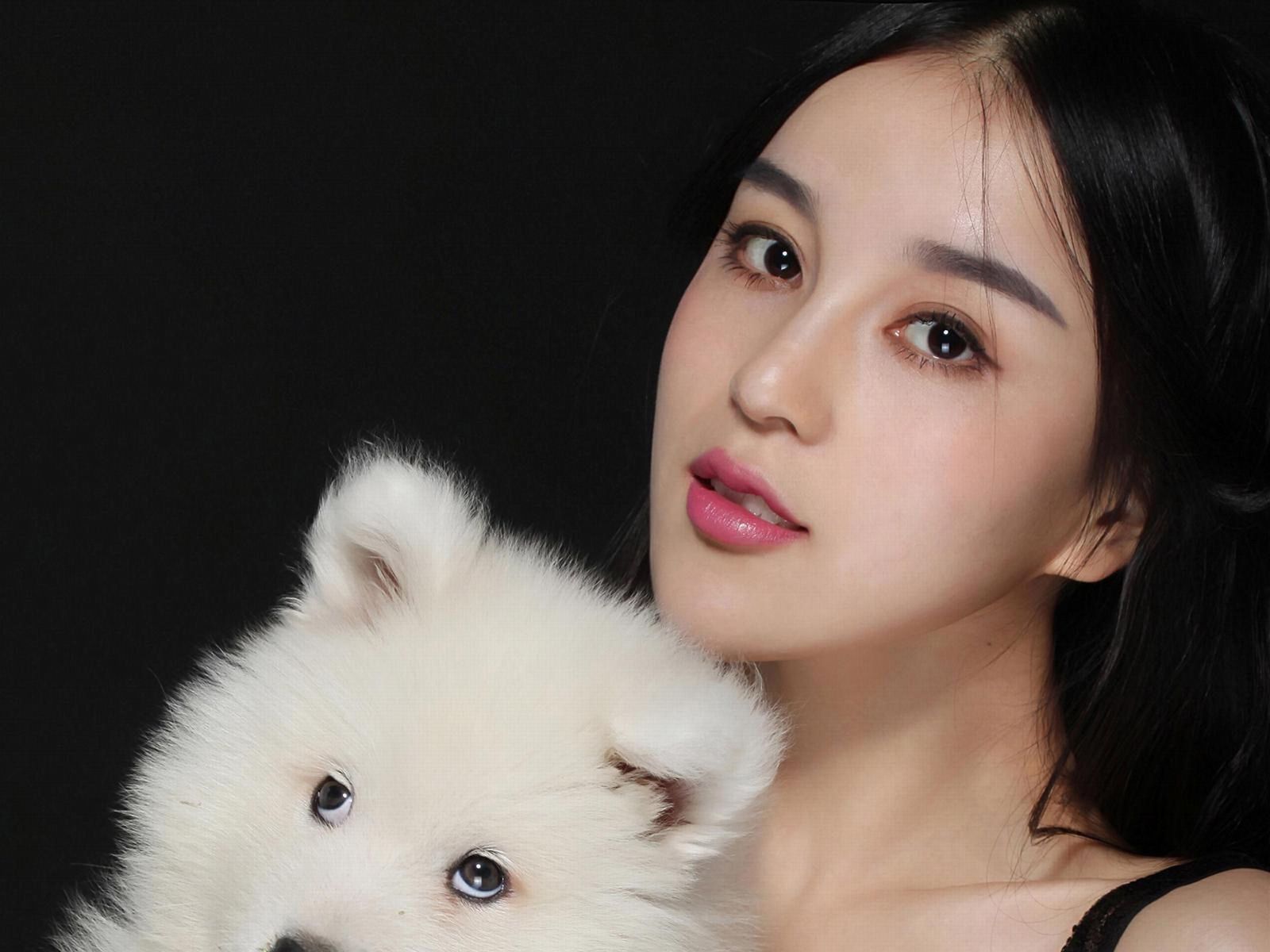 混血美女模特石一伊 棚拍图片-图19