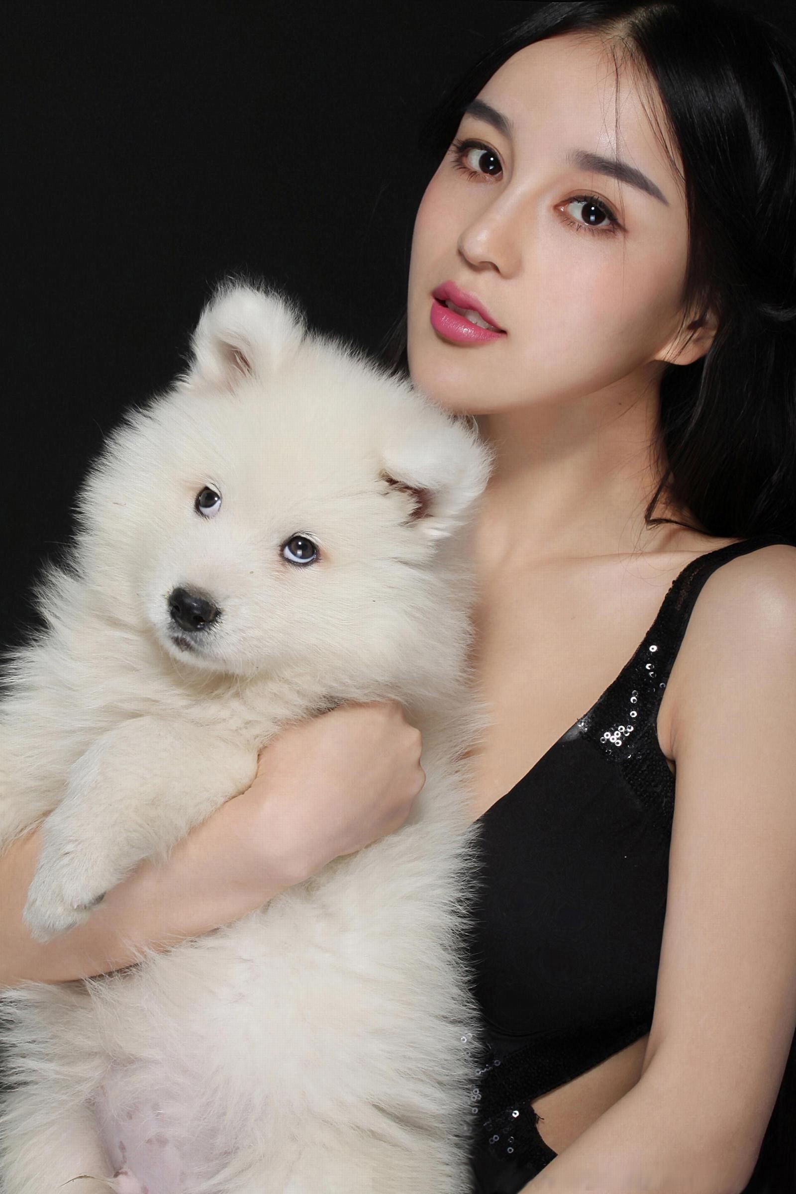 混血美女模特石一伊 棚拍图片-图27