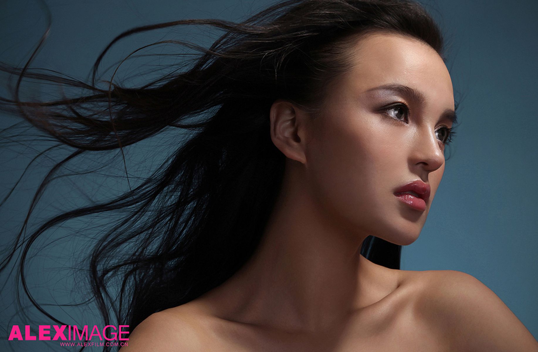 混血美女模特石一伊 棚拍图片-图30