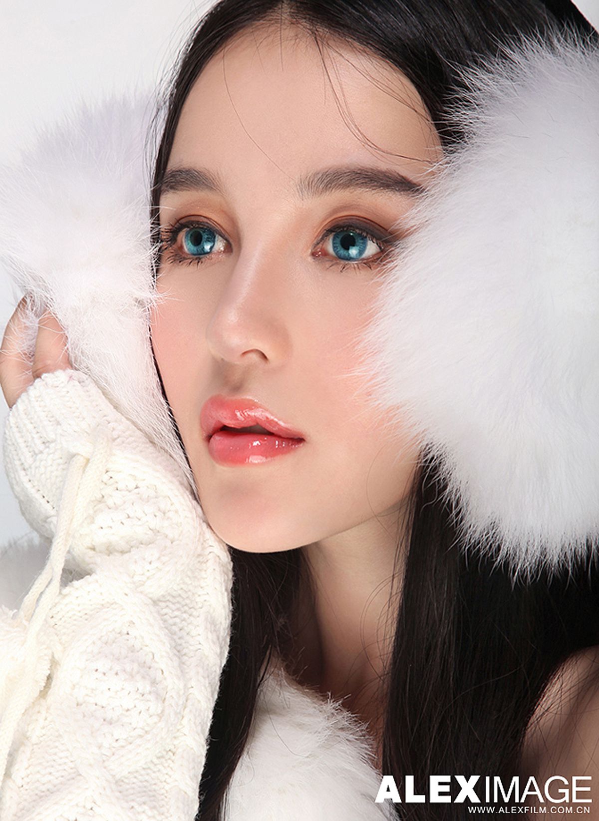 混血美女模特石一伊 棚拍图片-图40