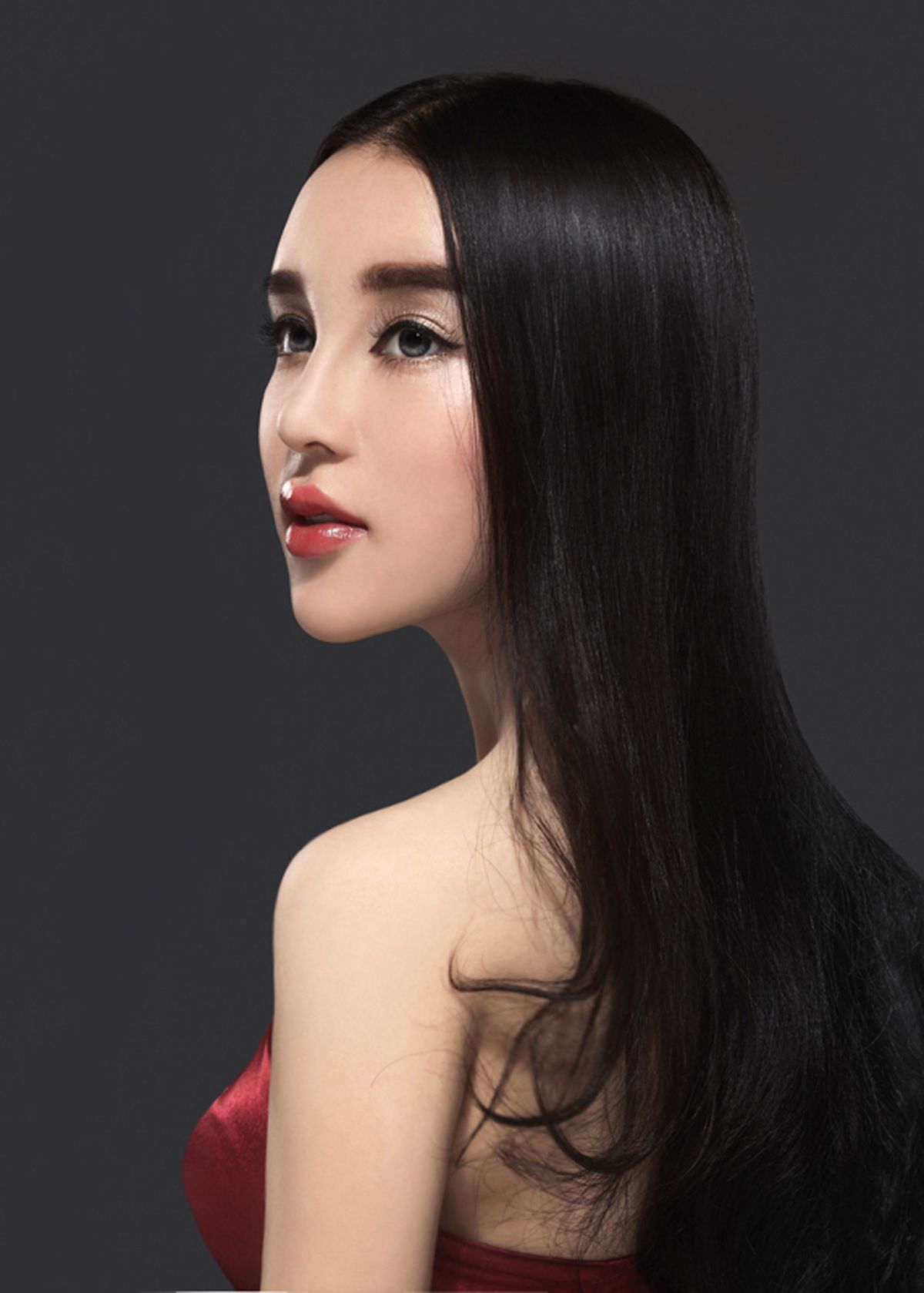 混血美女模特石一伊 棚拍图片-图5