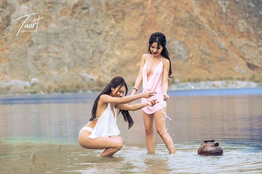 越南美女Thuy Nga Ph?m《世外桃源山水仙境》唯美-图37