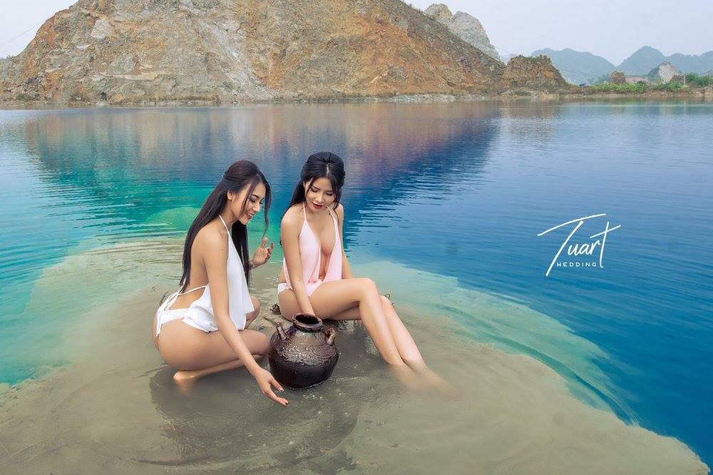 越南美女Thuy Nga Ph?m《世外桃源山水仙境》唯美-图48