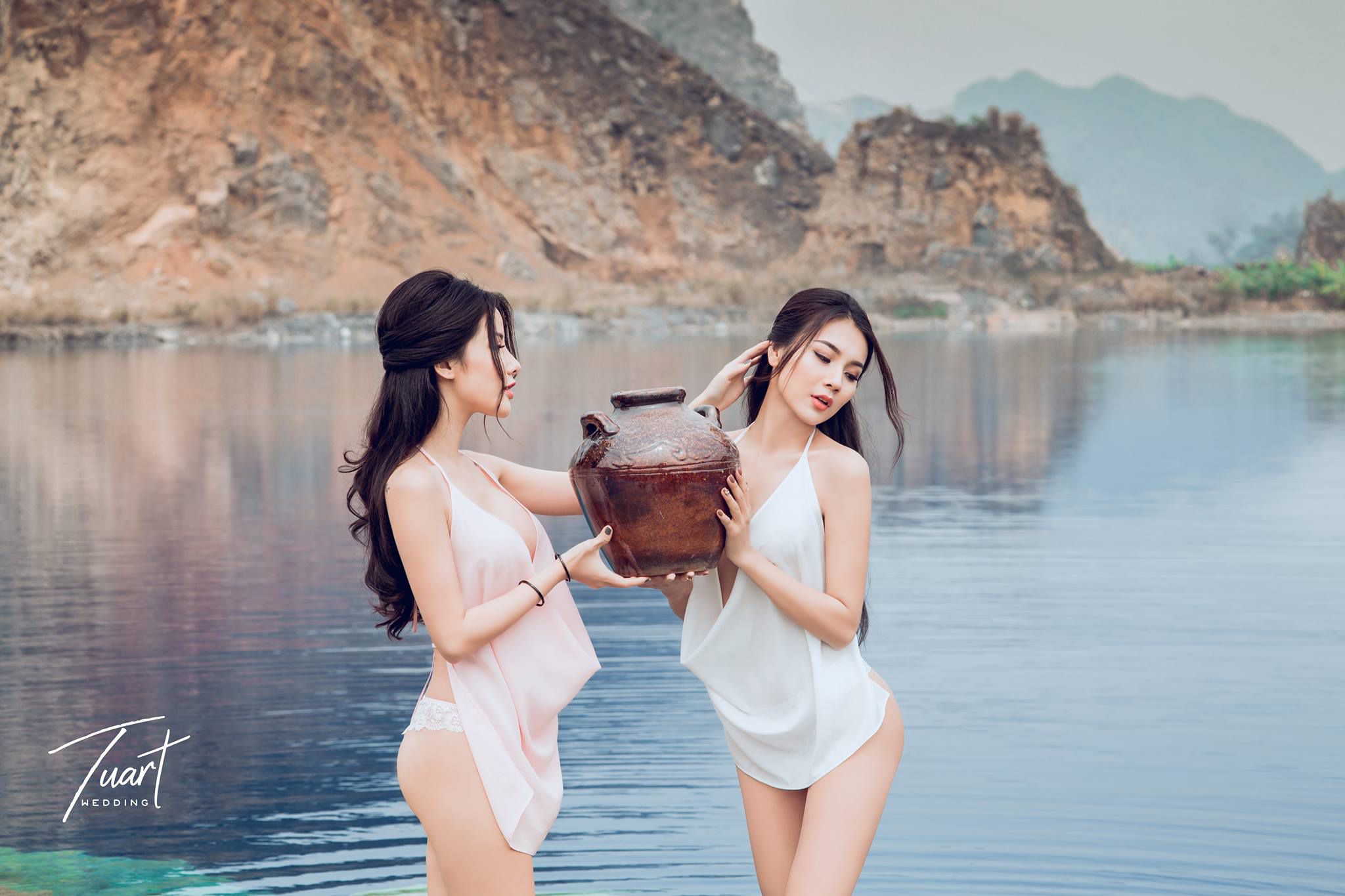 越南美女Thuy Nga Ph?m《世外桃源山水仙境》唯美-图54