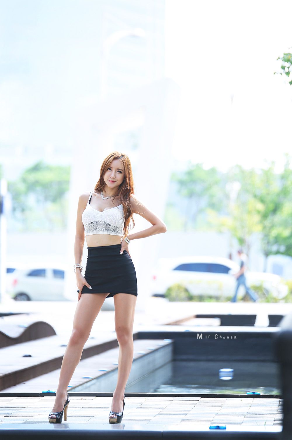 韩国美女李妍允《清新一夏》-图1