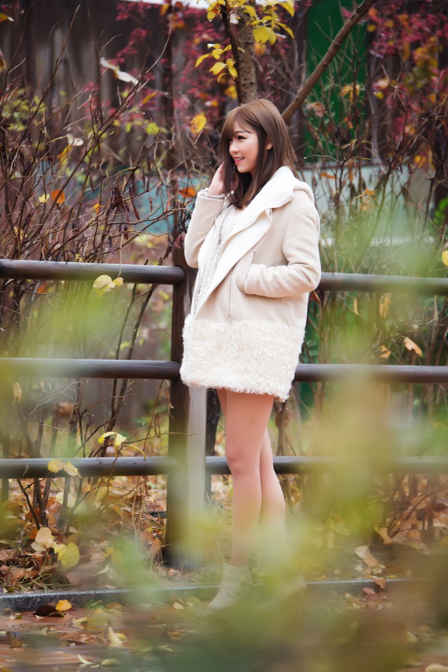 极品韩国美女李恩慧《下雨天街拍》-图25