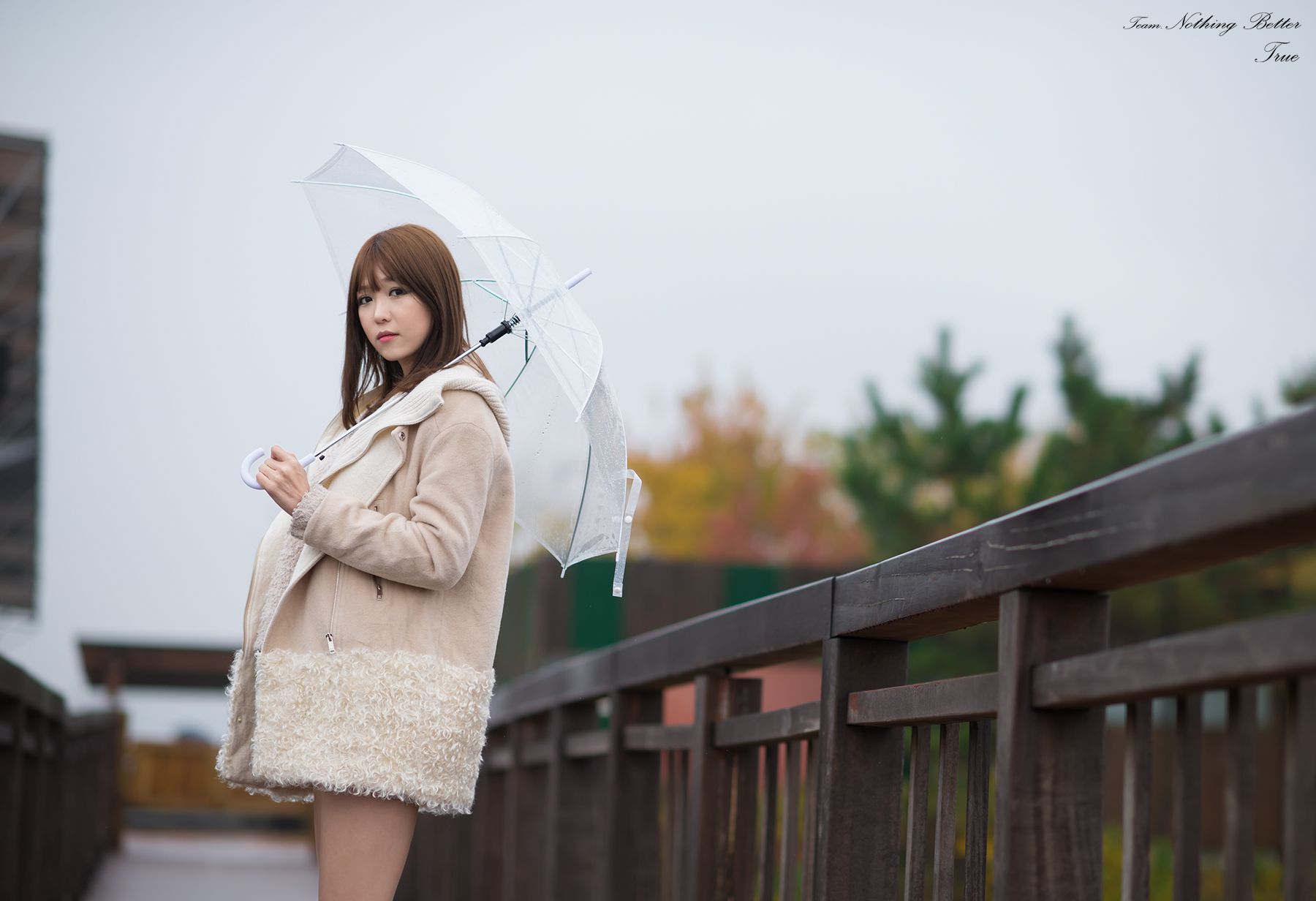 极品韩国美女李恩慧《下雨天街拍》-图29