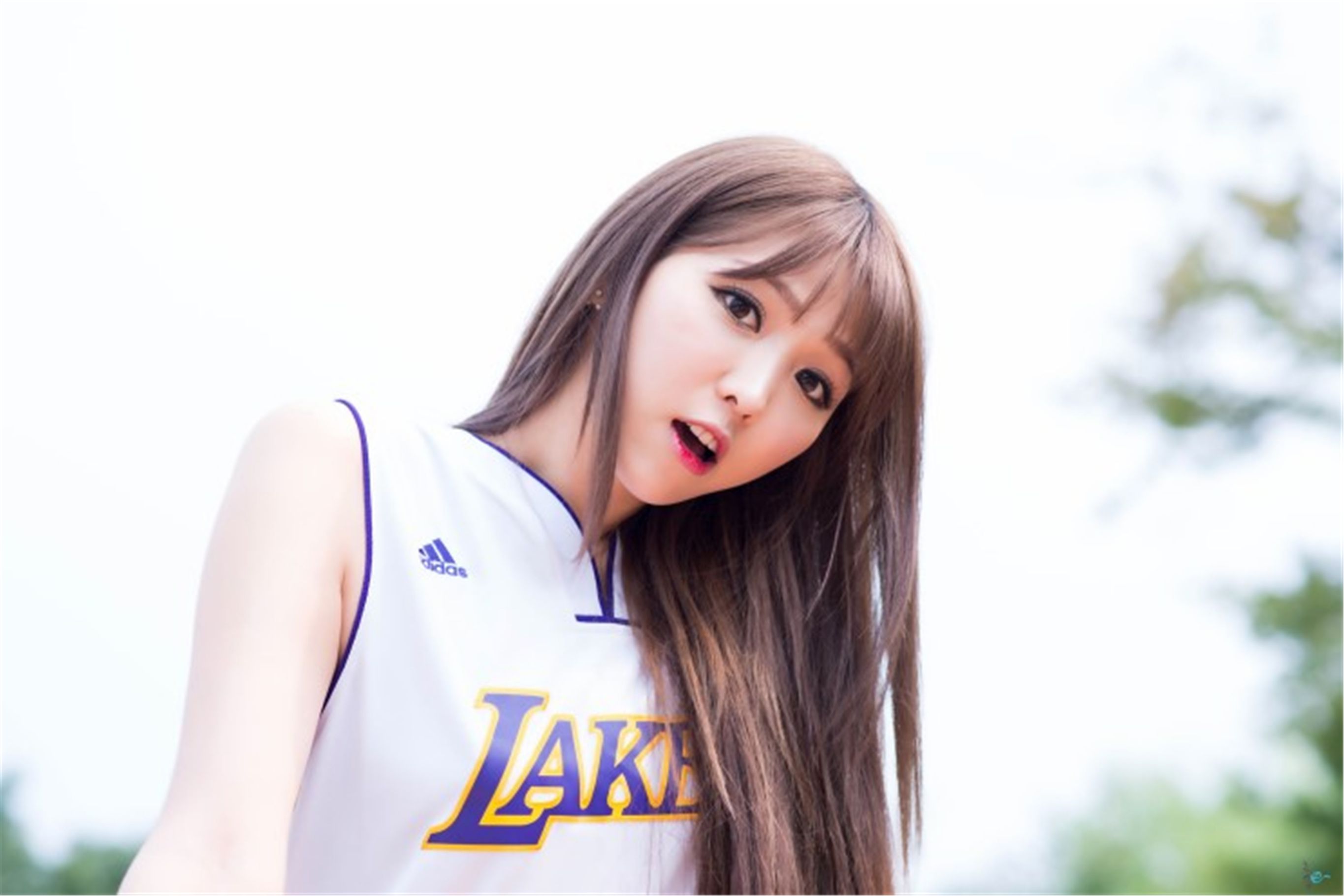 甜妹子李恩慧《篮球衣》外拍-图11