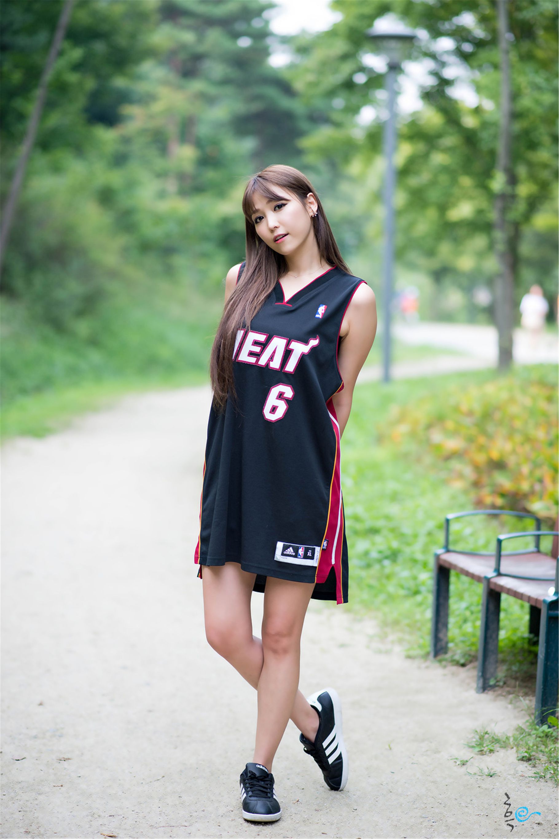 甜妹子李恩慧《篮球衣》外拍-图12