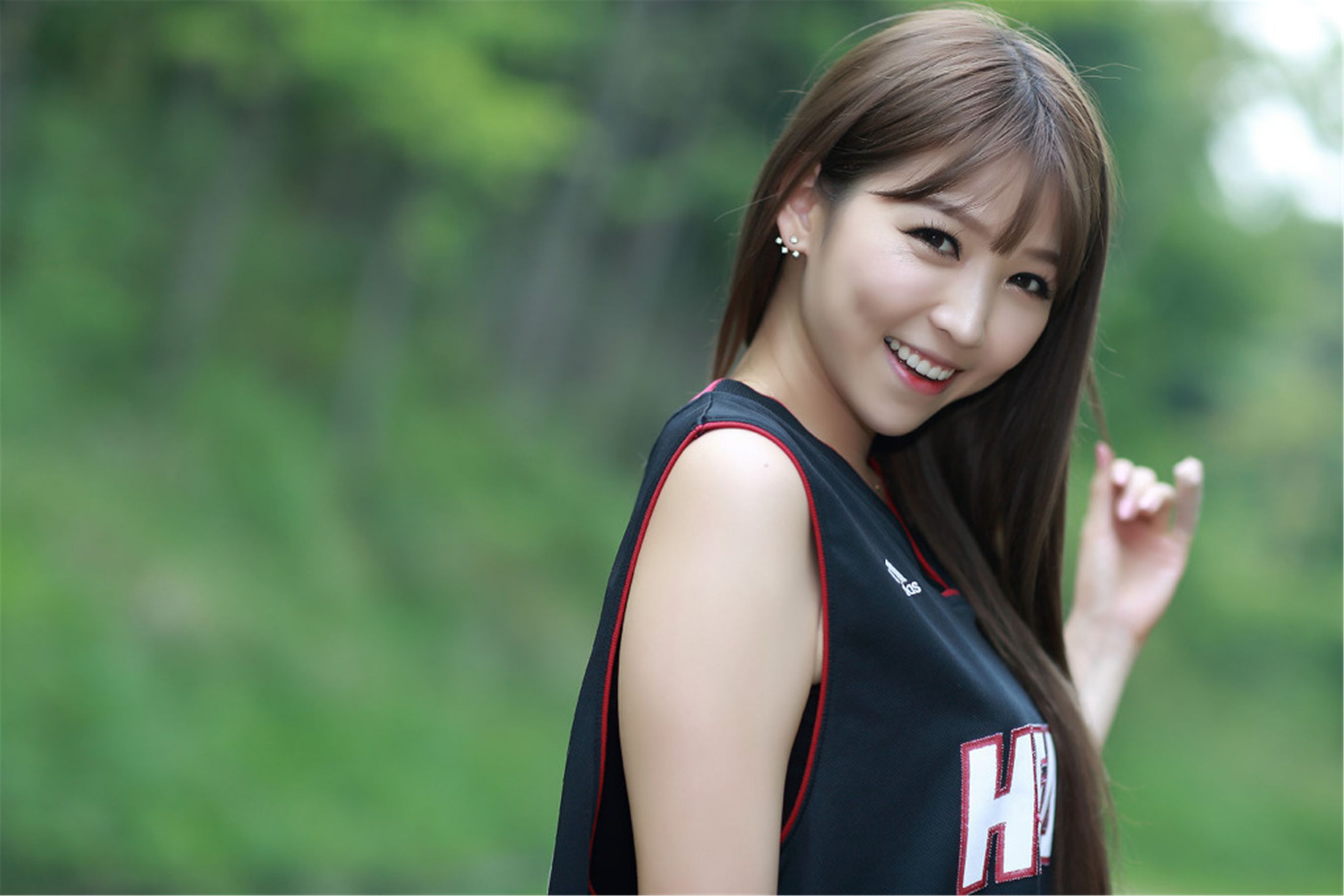 甜妹子李恩慧《篮球衣》外拍-图15