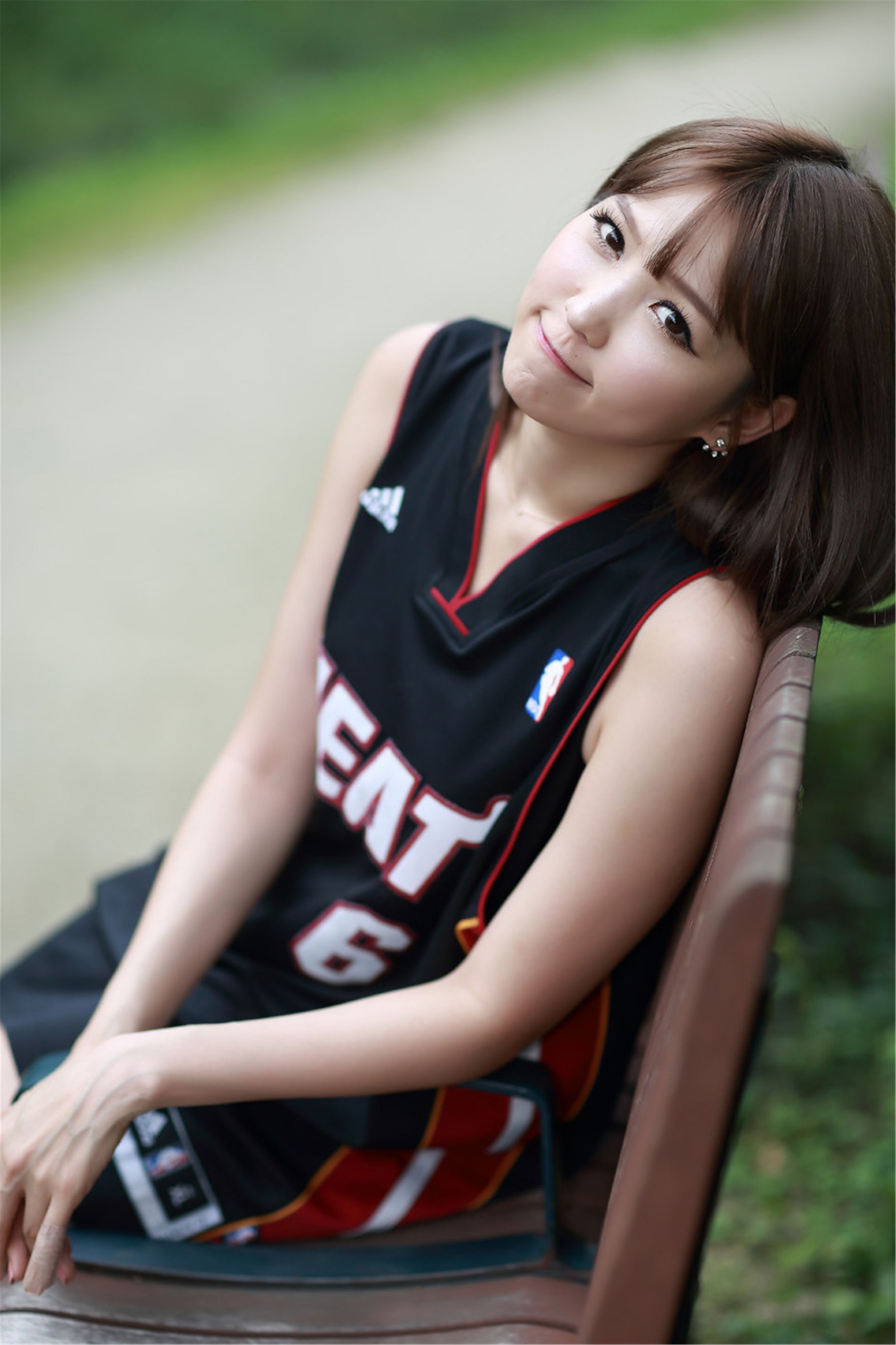 甜妹子李恩慧《篮球衣》外拍-图21