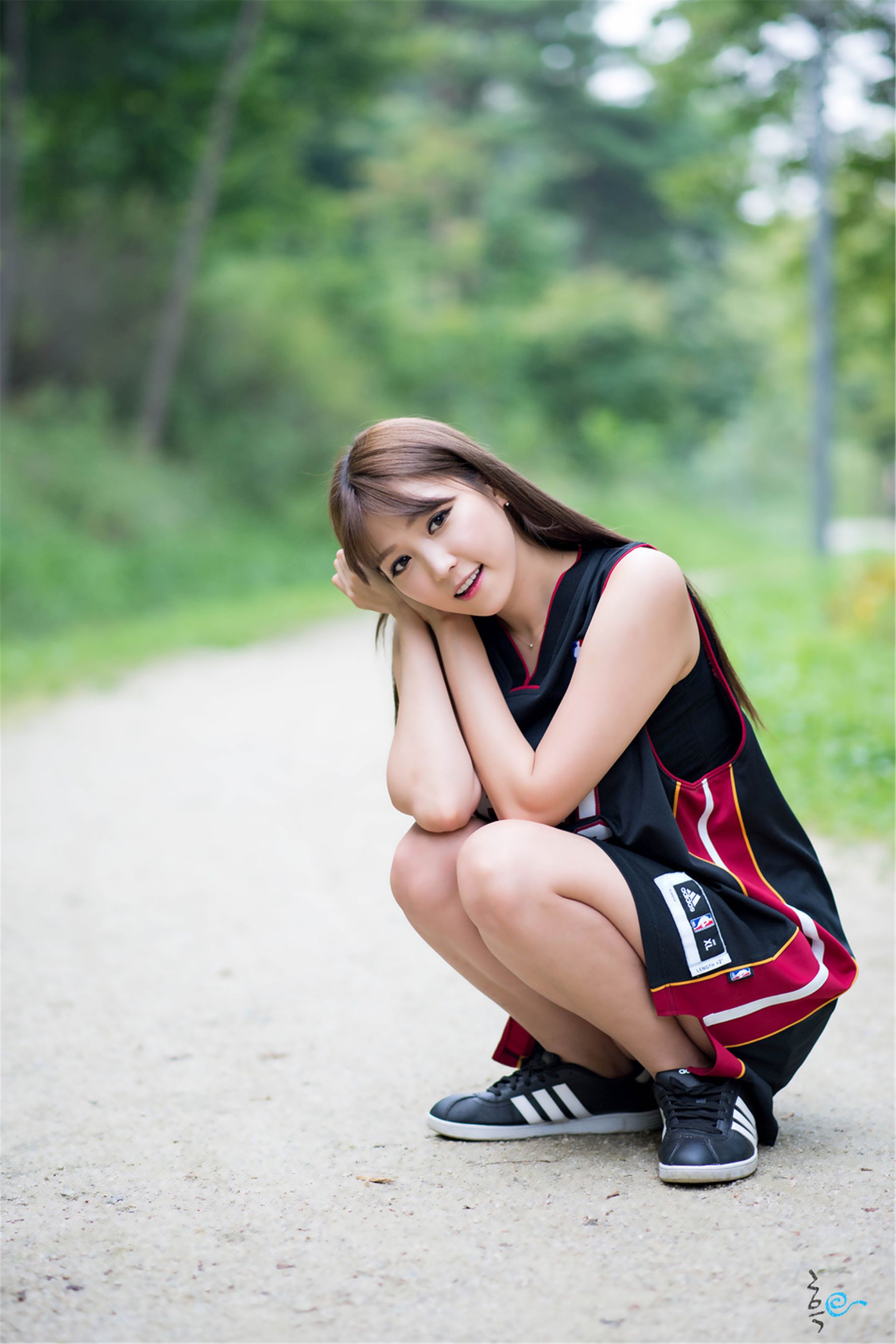 甜妹子李恩慧《篮球衣》外拍-图24