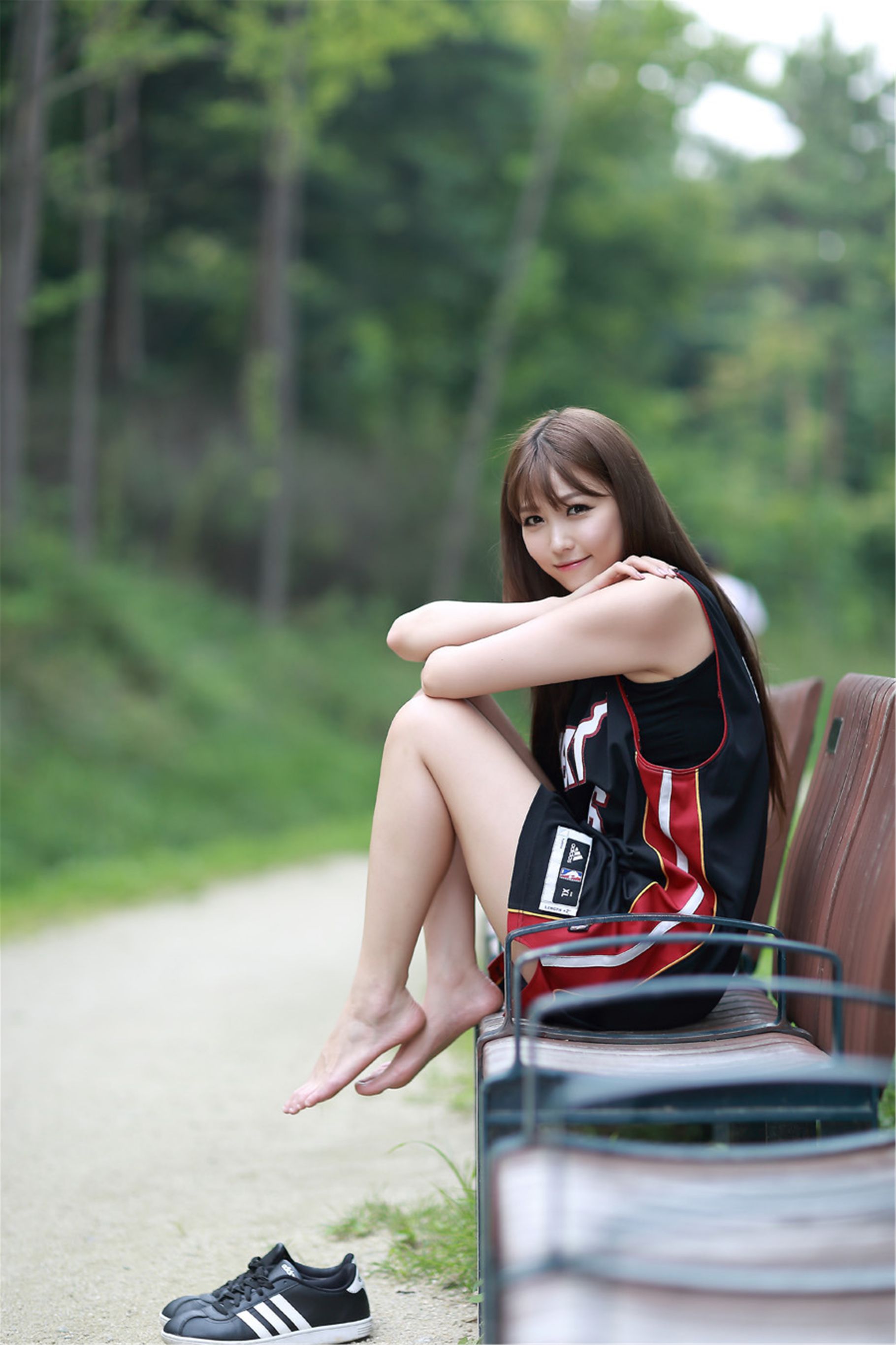 甜妹子李恩慧《篮球衣》外拍-图26