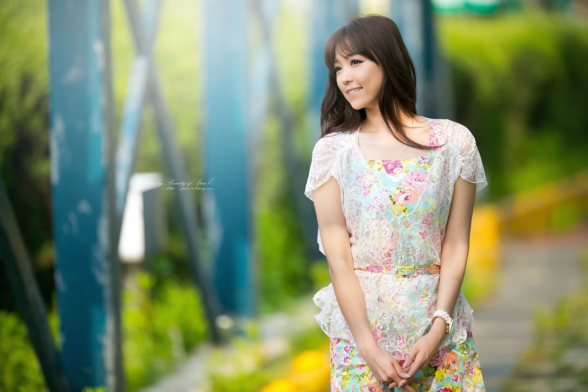 李恩慧《公园外拍连衣裙系列》-图10