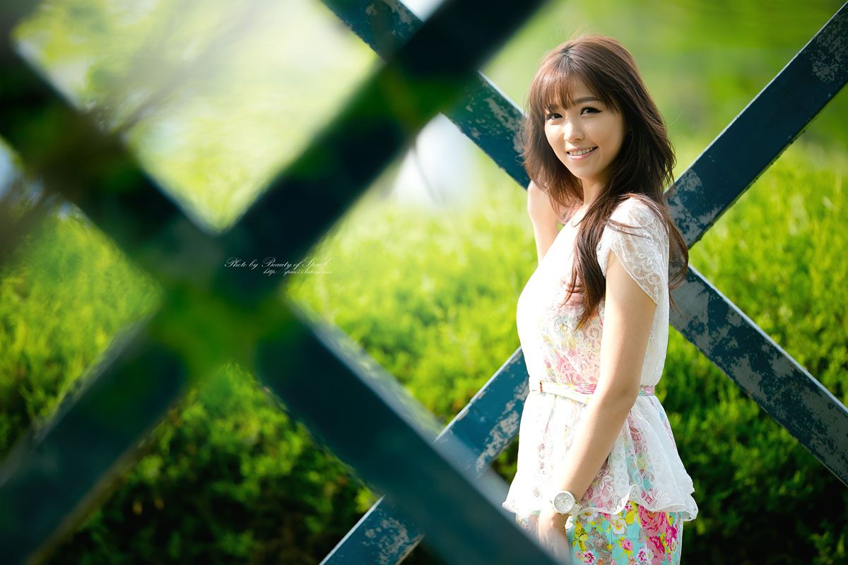 李恩慧《公园外拍连衣裙系列》-图19