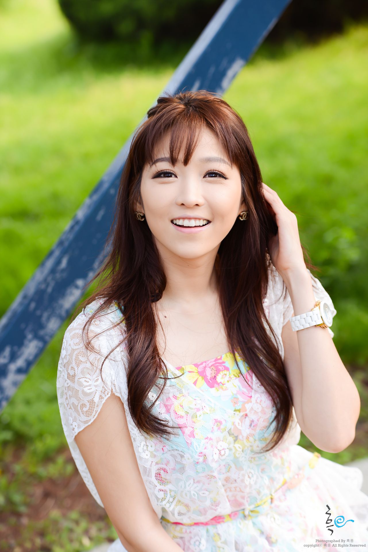 李恩慧《公园外拍连衣裙系列》-图23