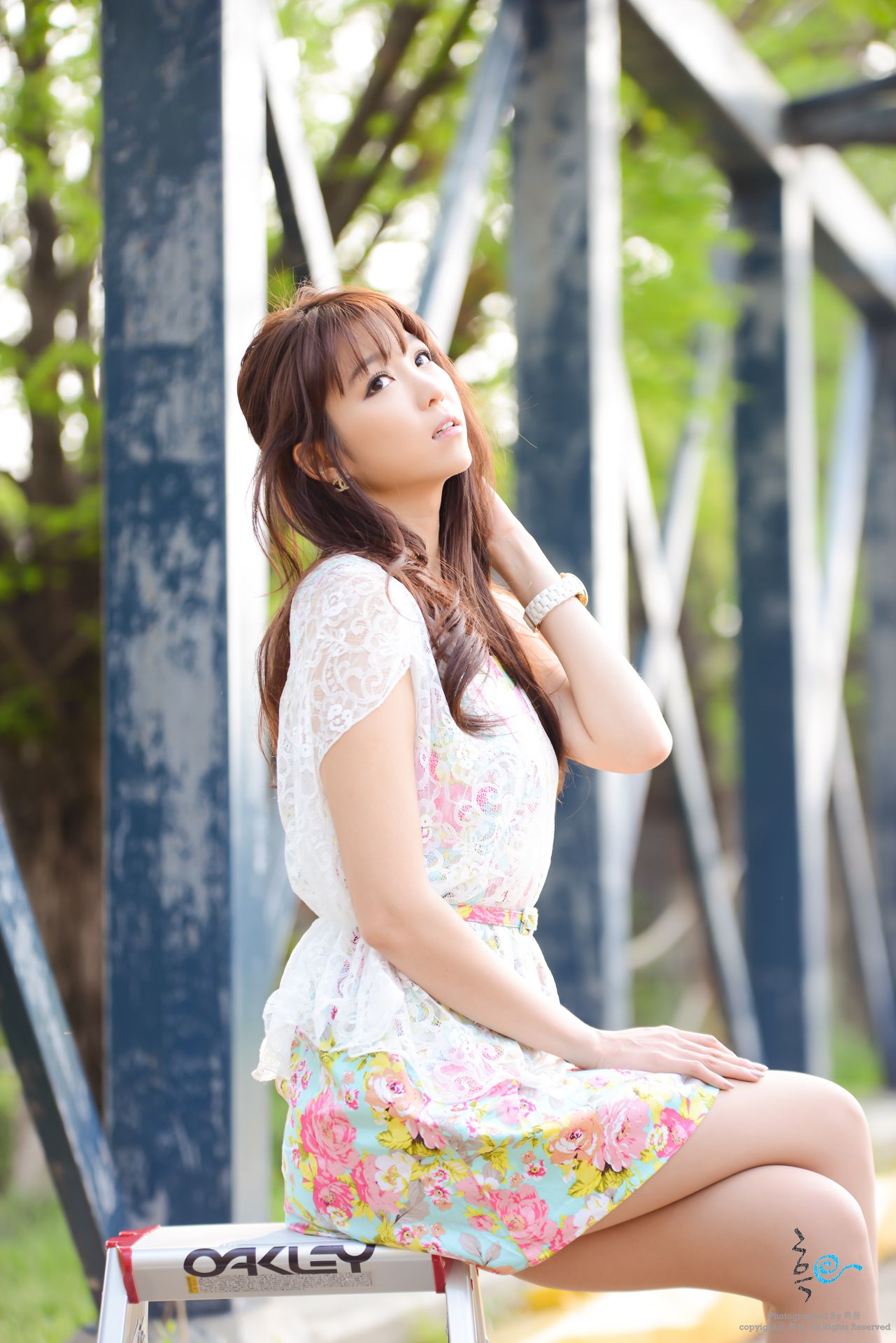 李恩慧《公园外拍连衣裙系列》-图25