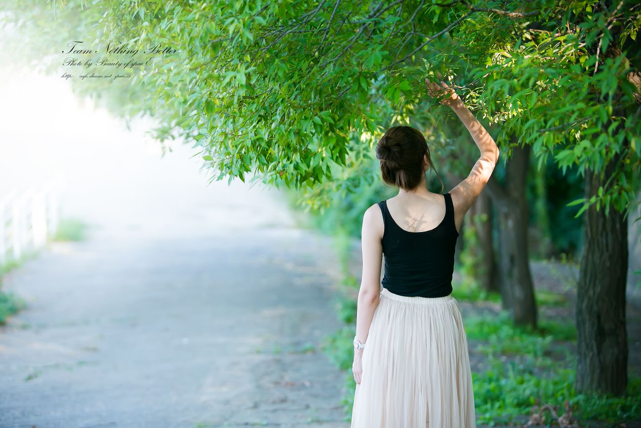 韩国女神李二慧《外拍唯美长裙系列》-图101