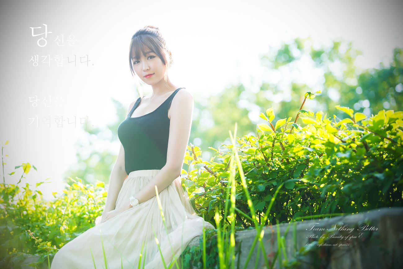 韩国女神李二慧《外拍唯美长裙系列》-图103