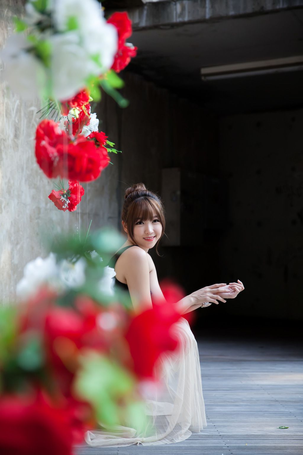 韩国女神李二慧《外拍唯美长裙系列》-图106