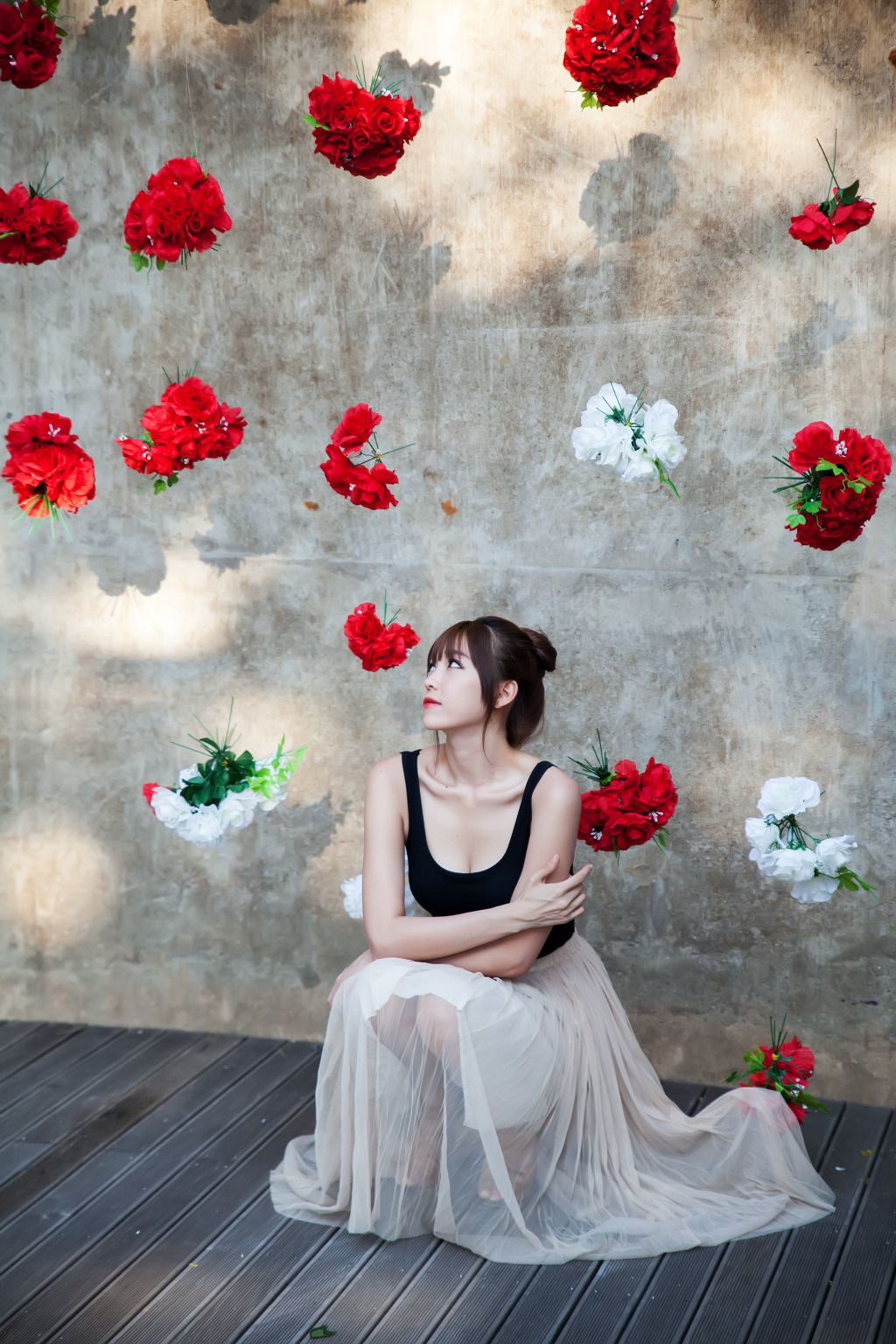 韩国女神李二慧《外拍唯美长裙系列》-图107