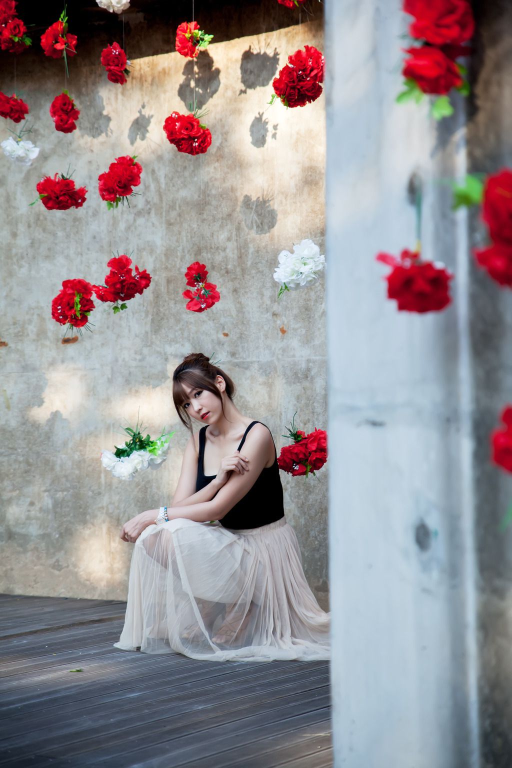 韩国女神李二慧《外拍唯美长裙系列》-图109