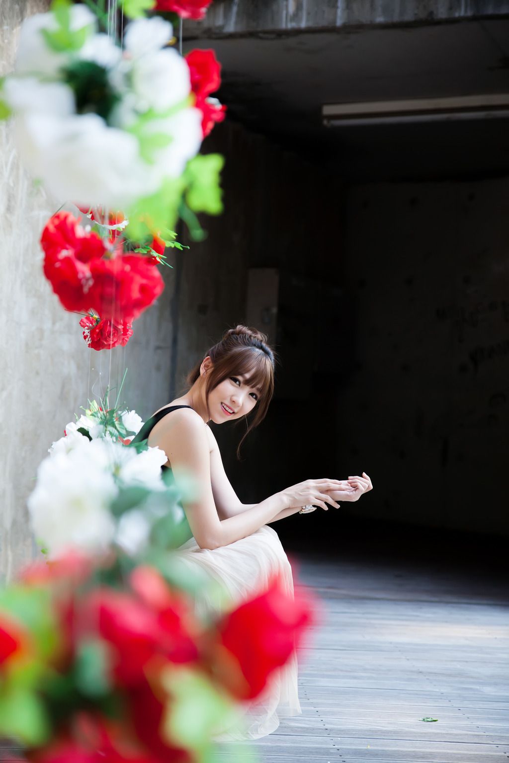 韩国女神李二慧《外拍唯美长裙系列》-图111