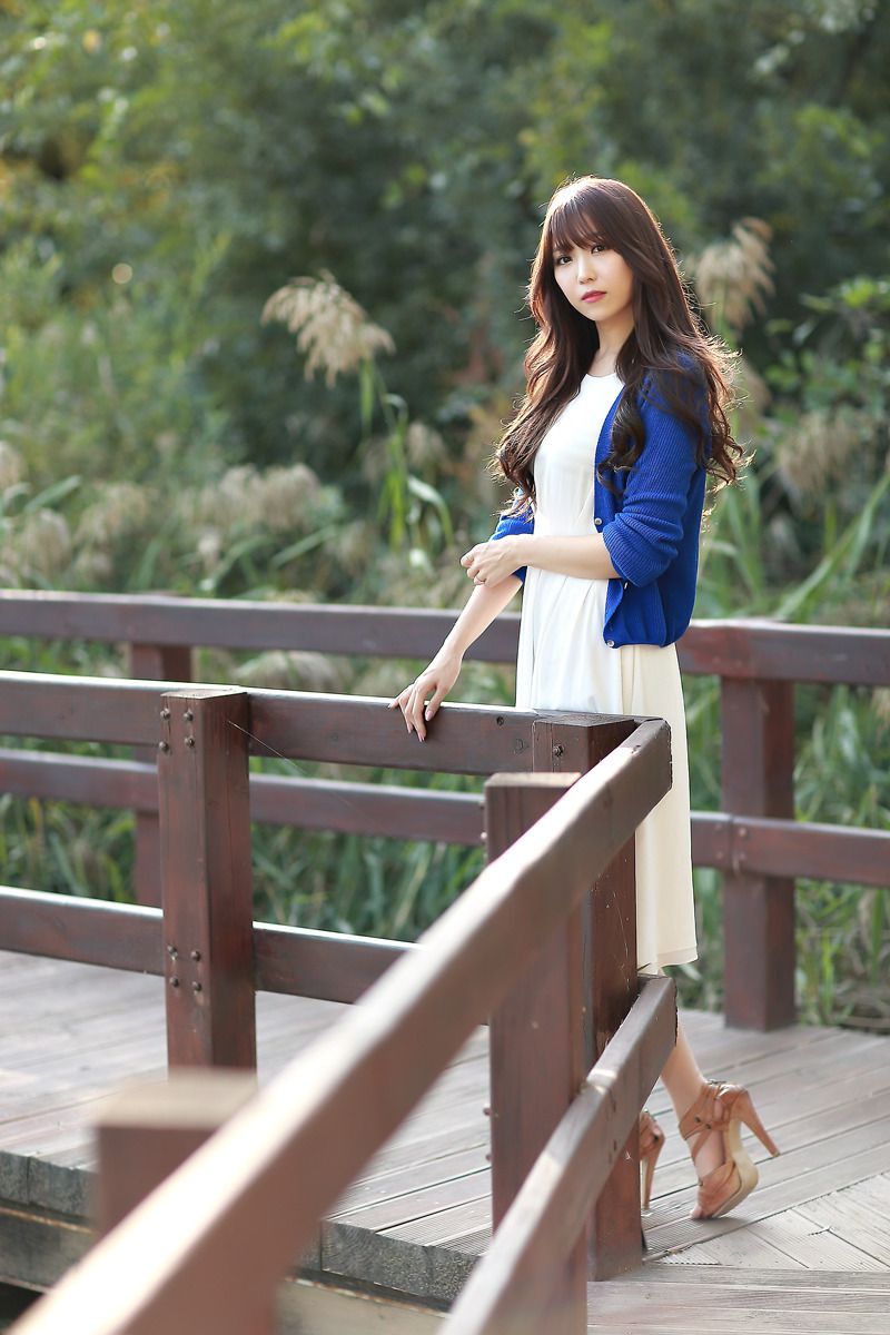 韩国女神李二慧《外拍唯美长裙系列》-图11