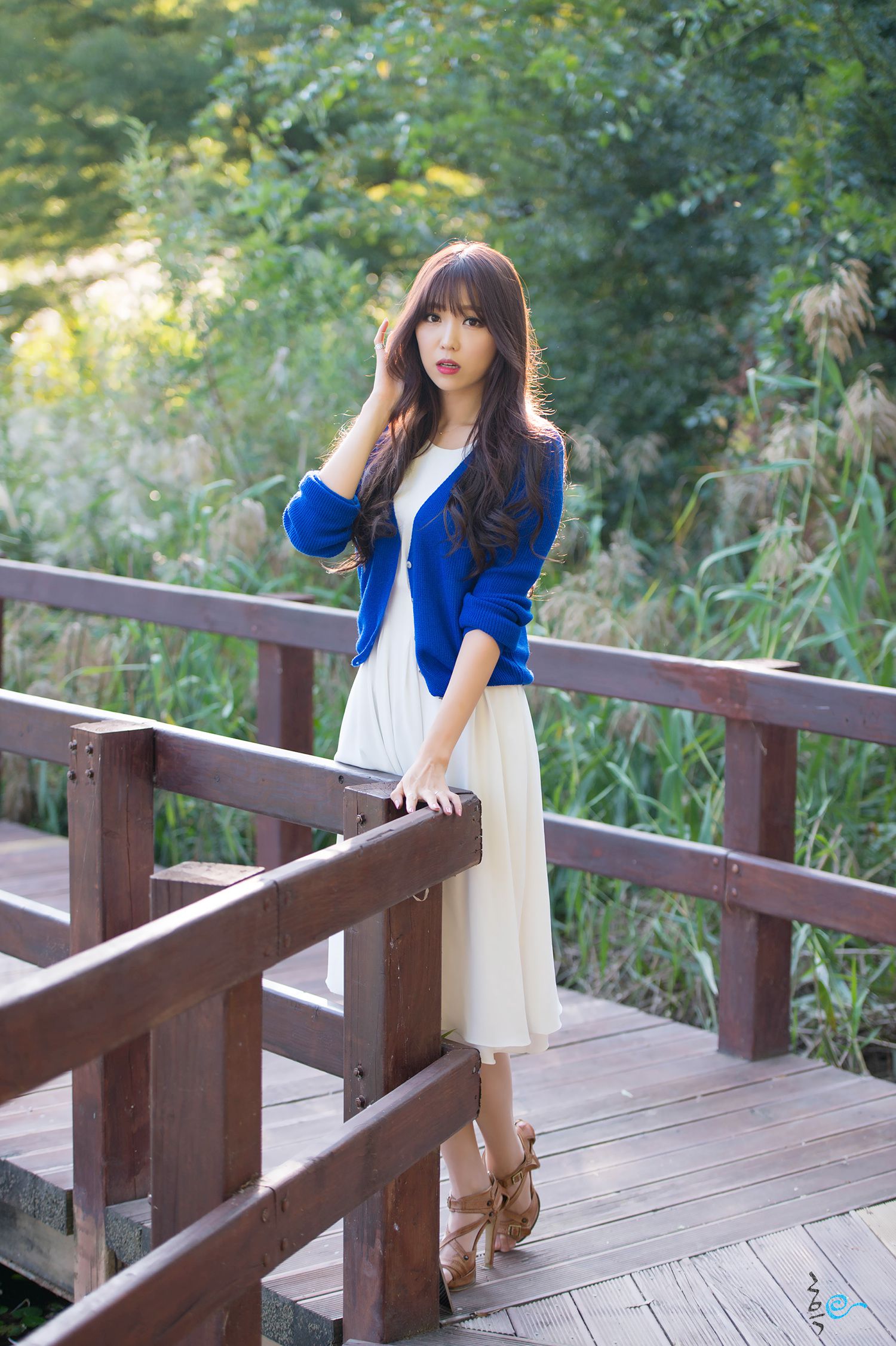 韩国女神李二慧《外拍唯美长裙系列》-图14