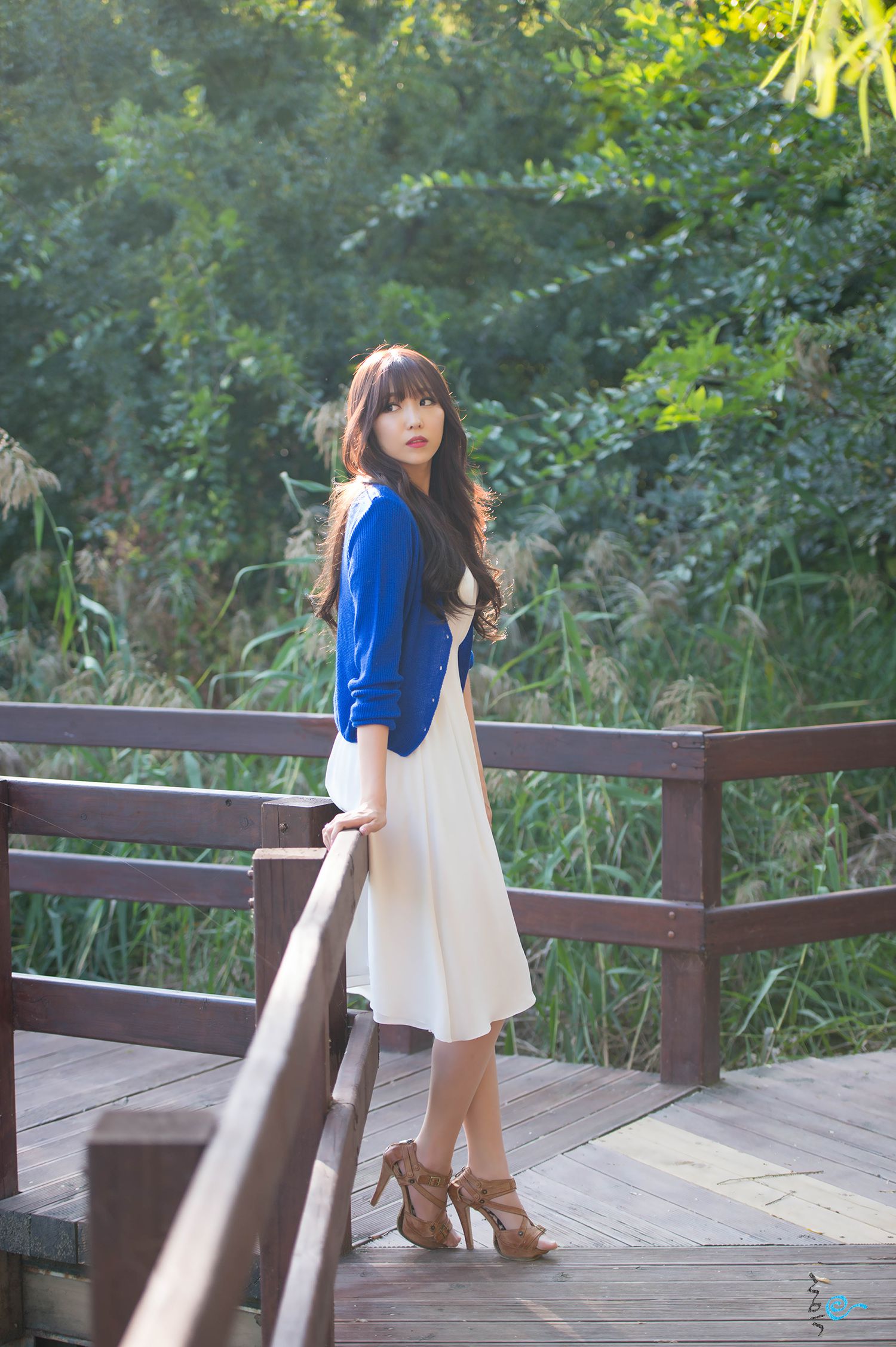 韩国女神李二慧《外拍唯美长裙系列》-图17