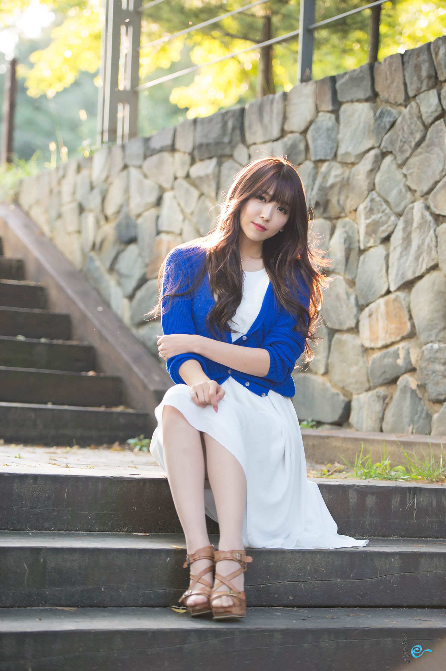 韩国女神李二慧《外拍唯美长裙系列》-图18