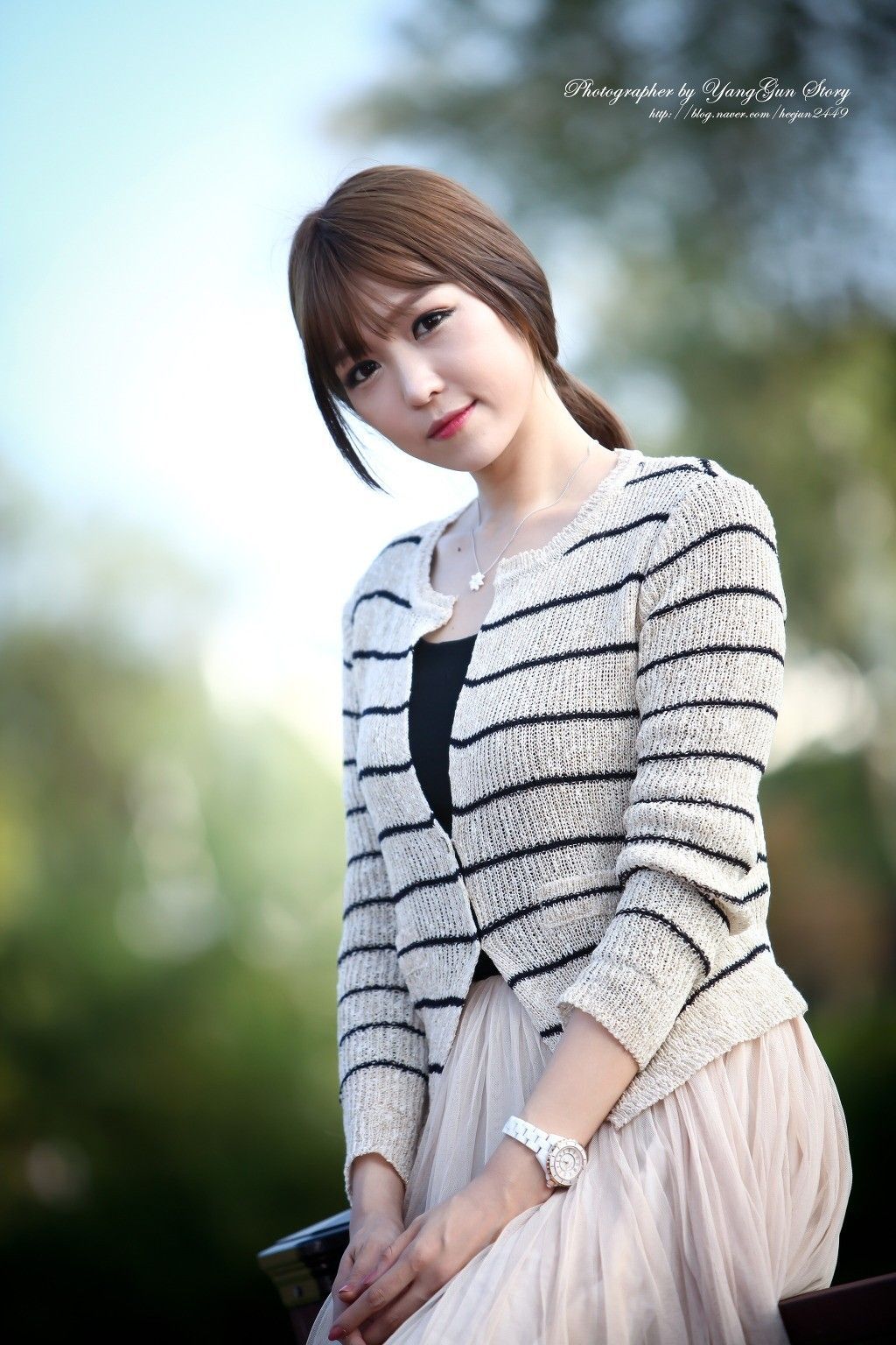 韩国女神李二慧《外拍唯美长裙系列》-图24