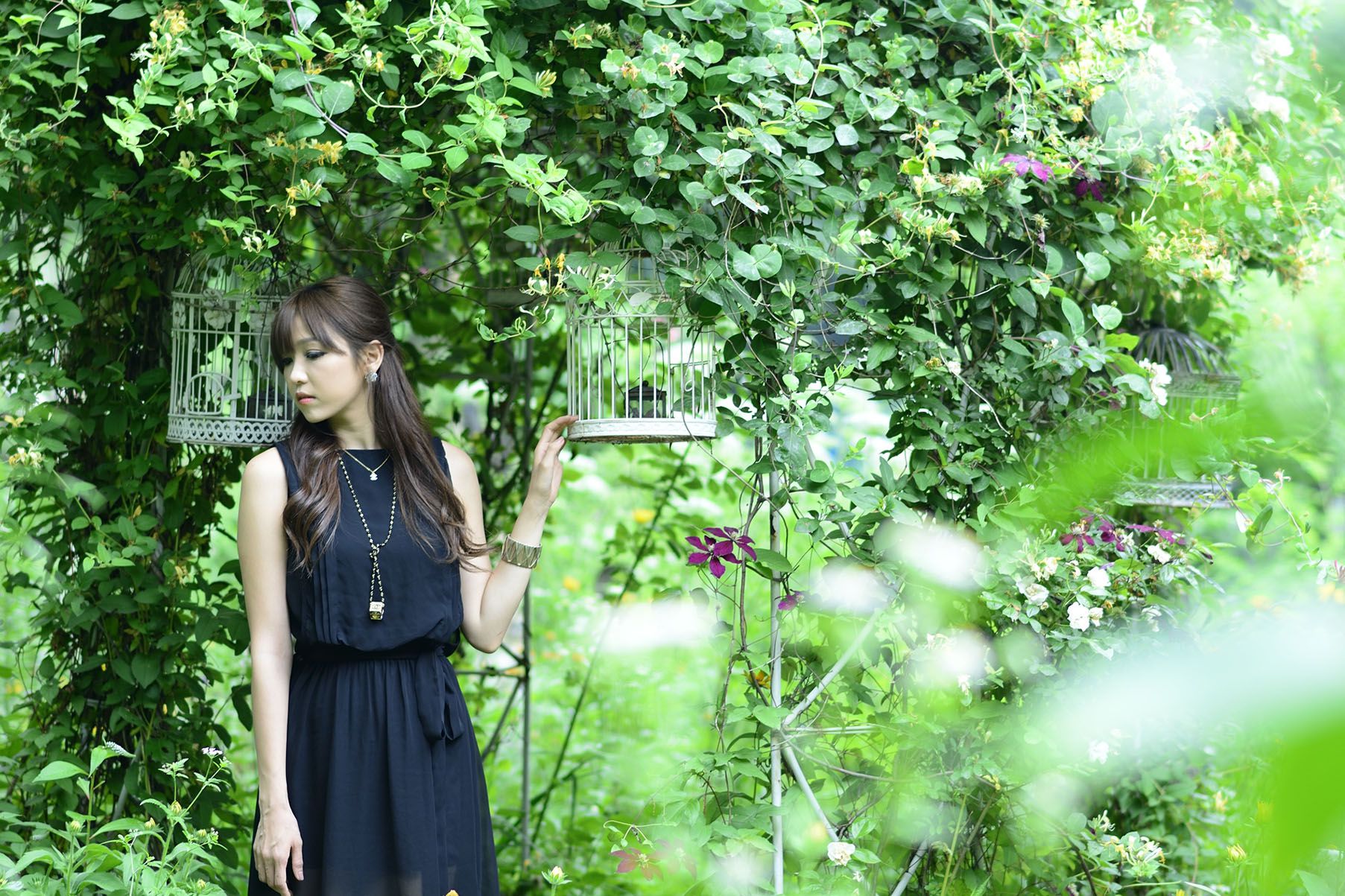 韩国女神李二慧《外拍唯美长裙系列》-图29