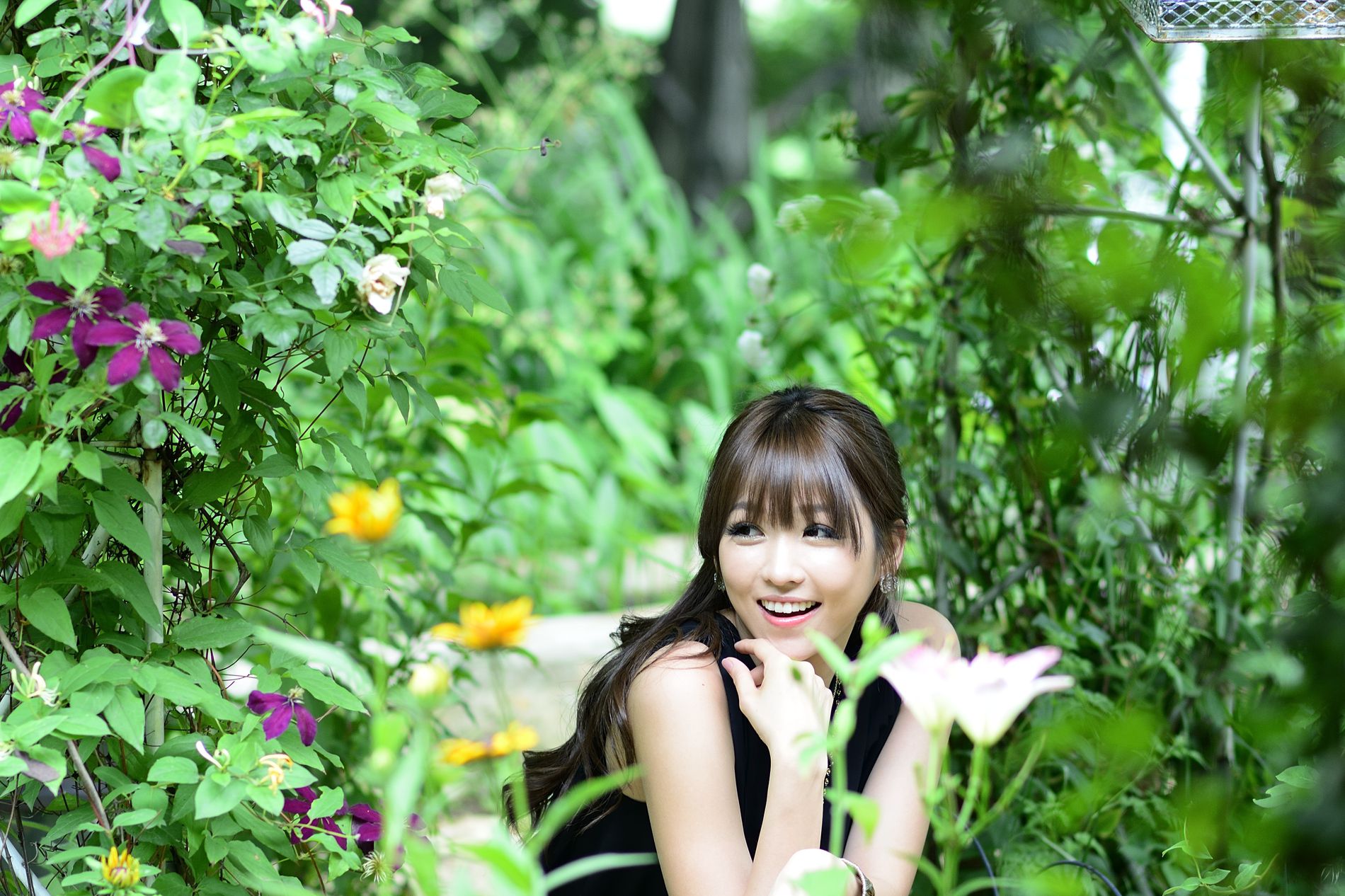 韩国女神李二慧《外拍唯美长裙系列》-图31