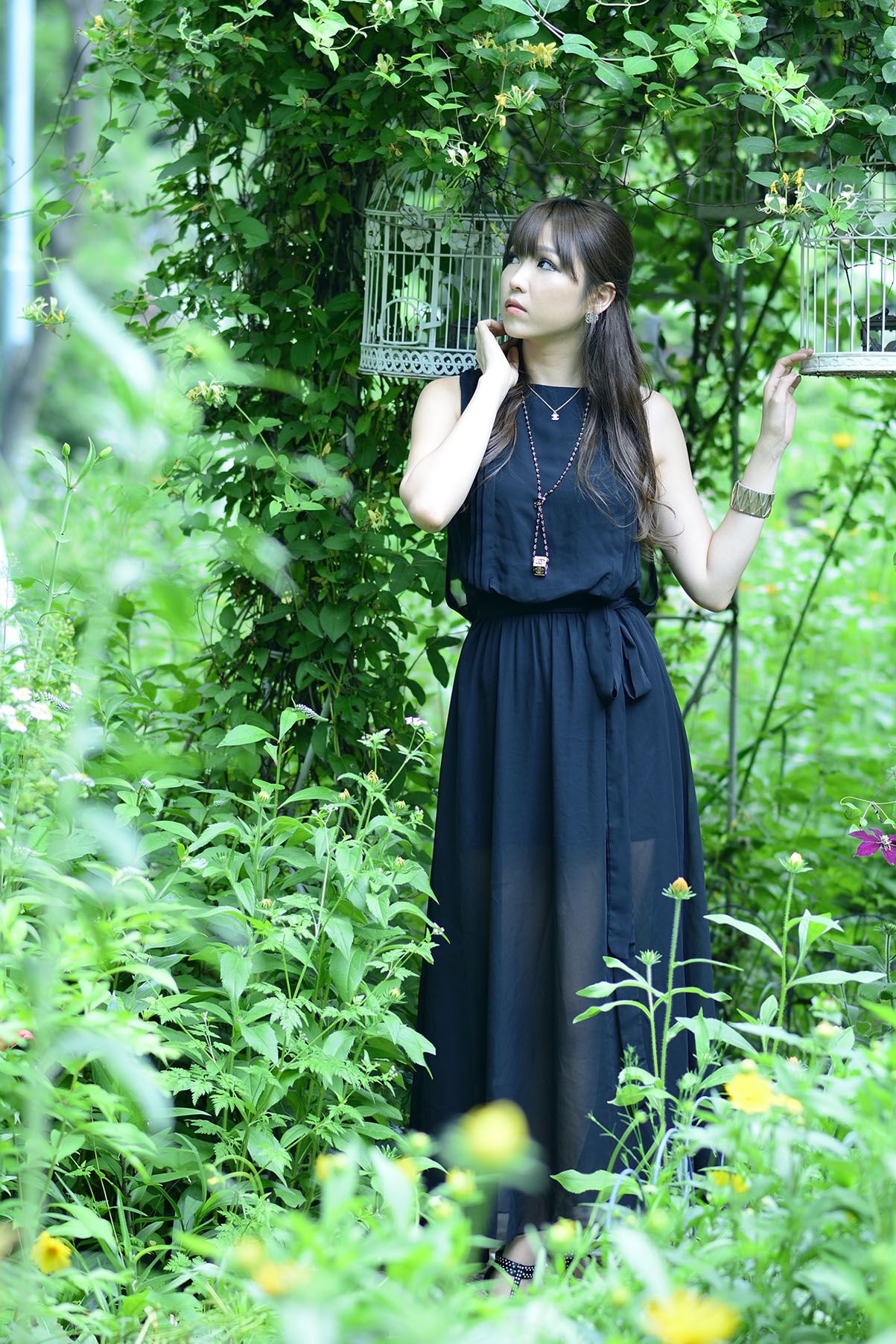 韩国女神李二慧《外拍唯美长裙系列》-图35