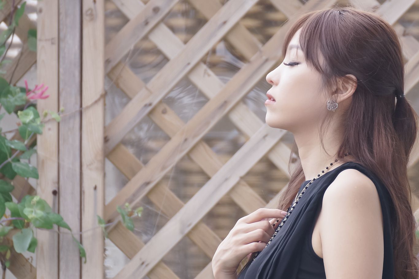 韩国女神李二慧《外拍唯美长裙系列》-图41