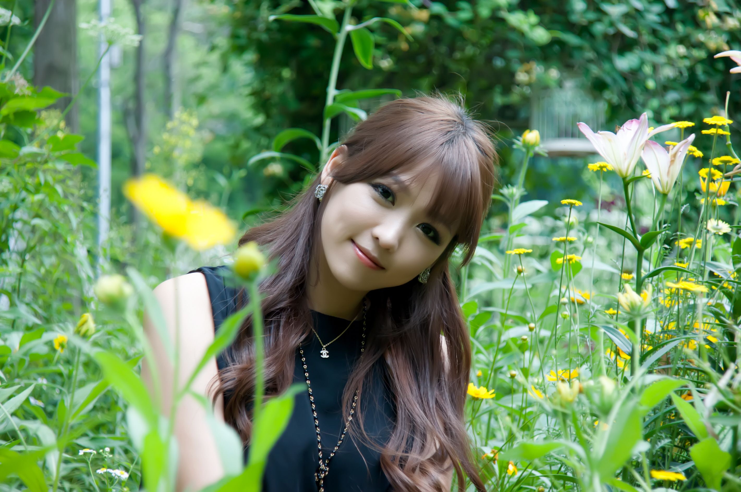 韩国女神李二慧《外拍唯美长裙系列》-图43