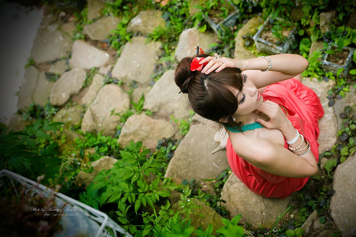 韩国女神李二慧《外拍唯美长裙系列》-图55