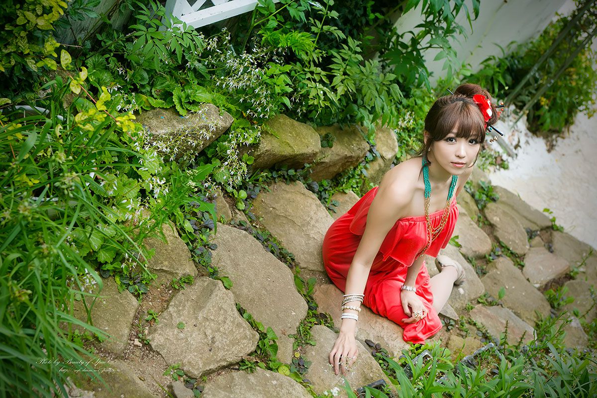 韩国女神李二慧《外拍唯美长裙系列》-图56