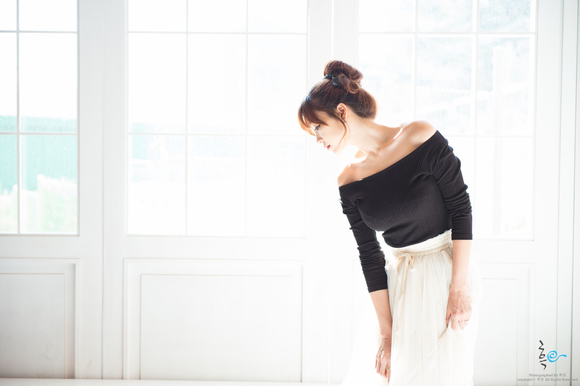 韩国女神李二慧《外拍唯美长裙系列》-图70