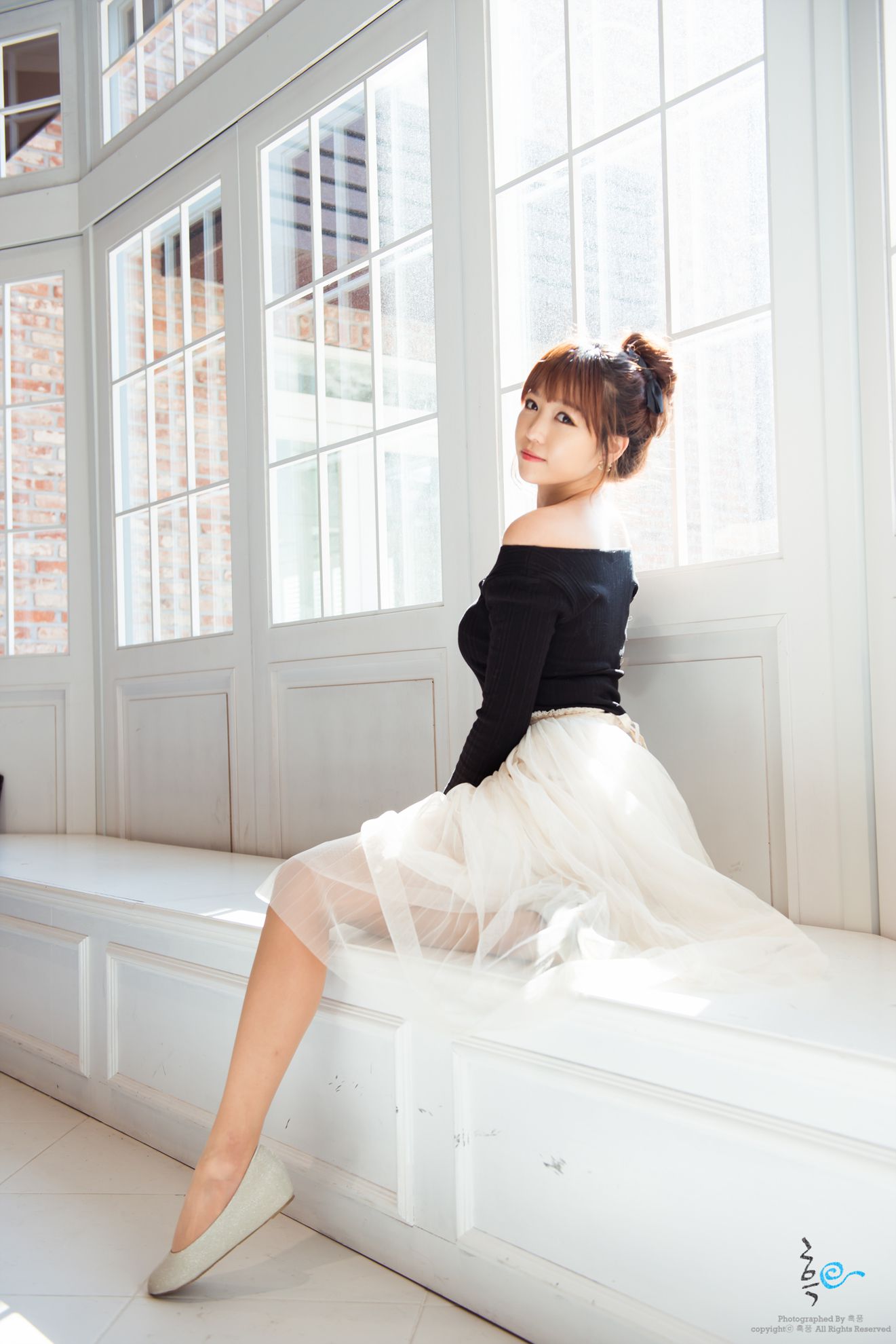 韩国女神李二慧《外拍唯美长裙系列》-图73