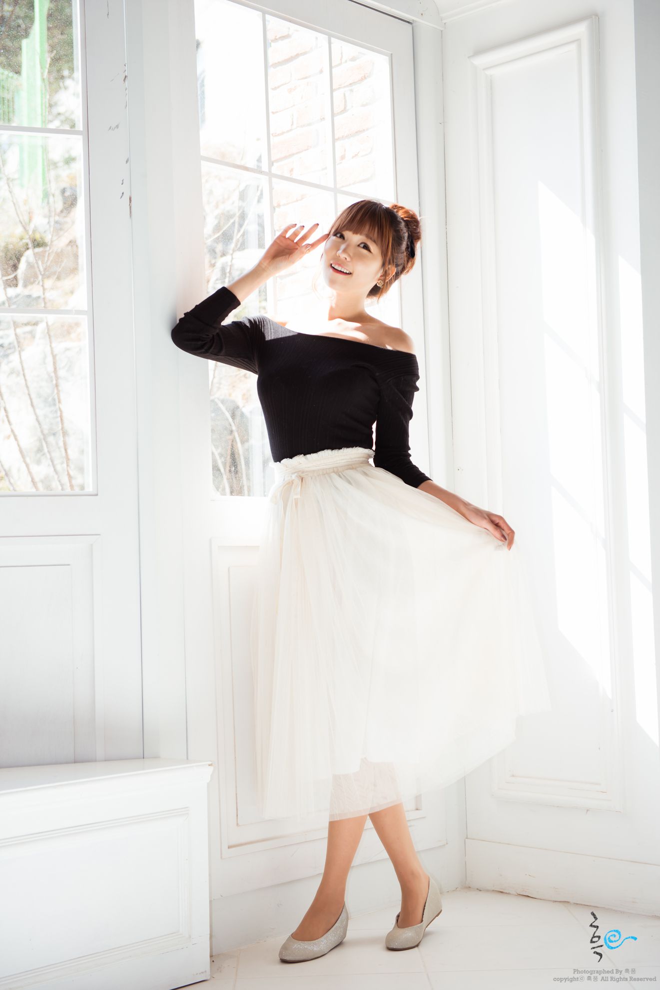 韩国女神李二慧《外拍唯美长裙系列》-图74