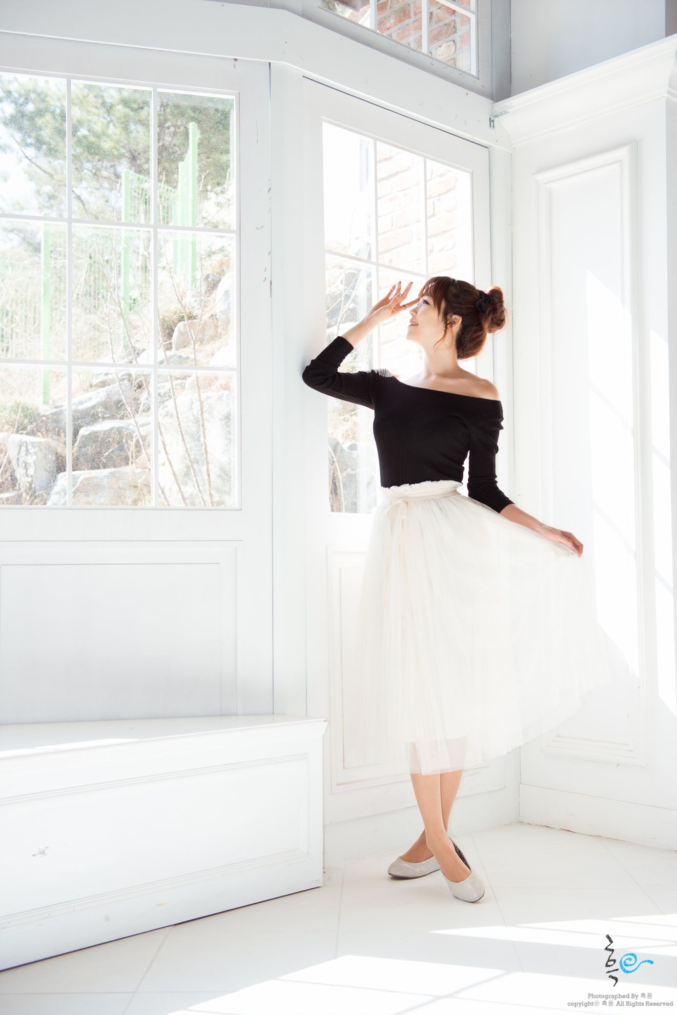 韩国女神李二慧《外拍唯美长裙系列》-图75