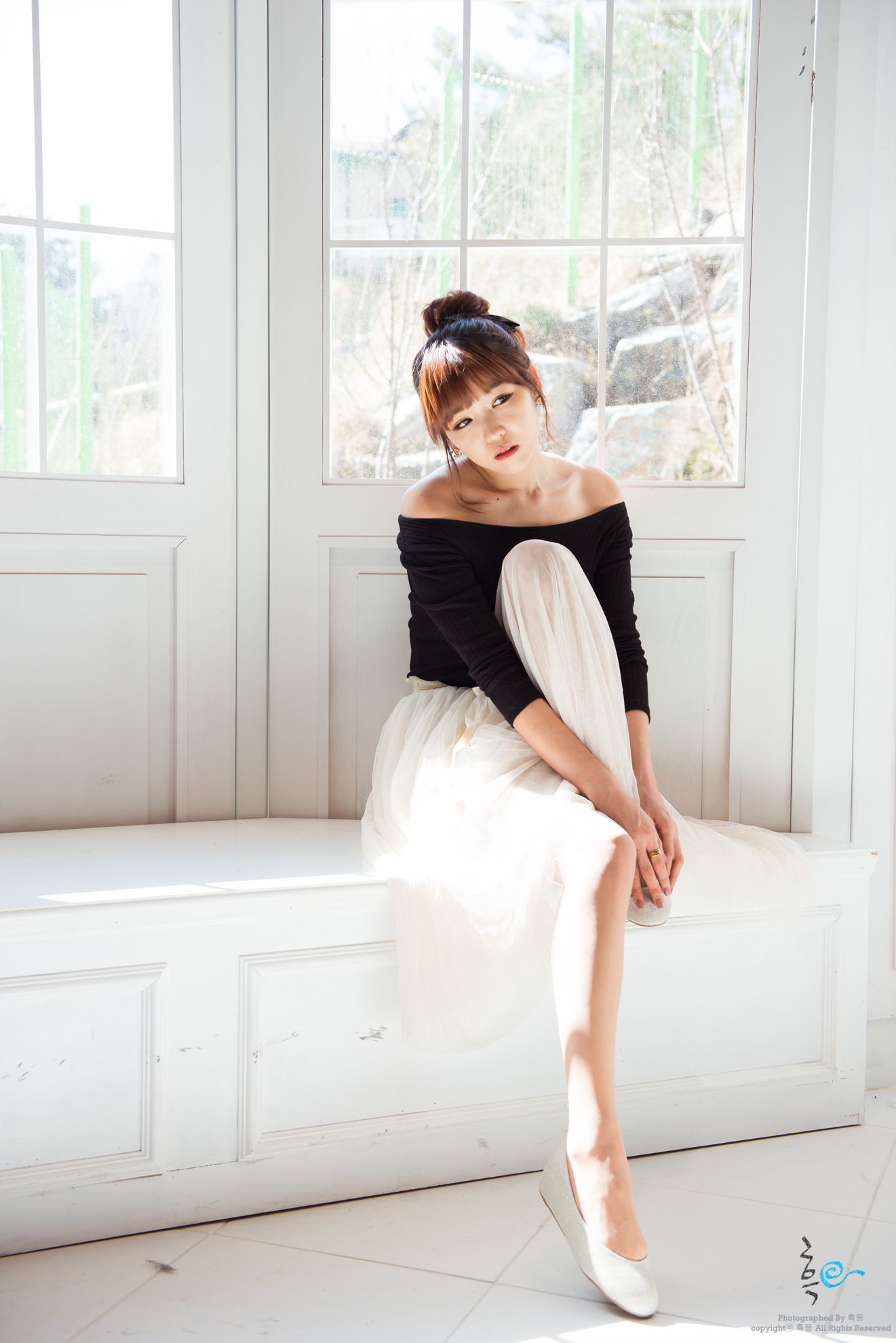 韩国女神李二慧《外拍唯美长裙系列》-图80