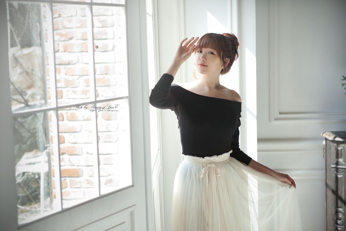 韩国女神李二慧《外拍唯美长裙系列》-图82