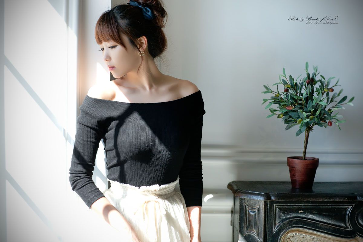 韩国女神李二慧《外拍唯美长裙系列》-图87