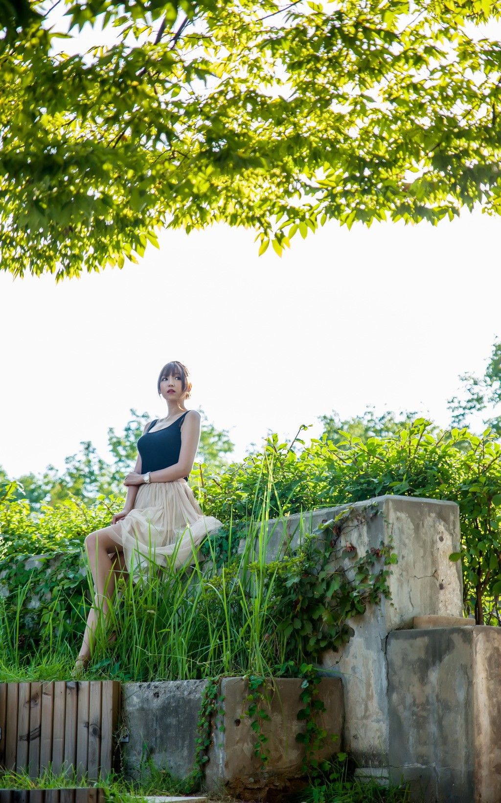 韩国女神李二慧《外拍唯美长裙系列》-图88