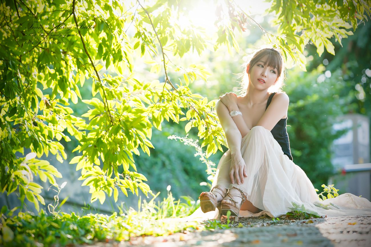 韩国女神李二慧《外拍唯美长裙系列》-图89