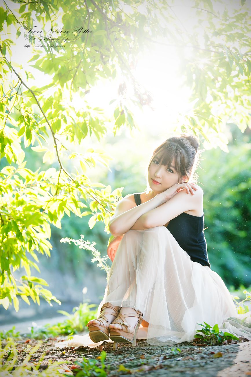 韩国女神李二慧《外拍唯美长裙系列》-图91