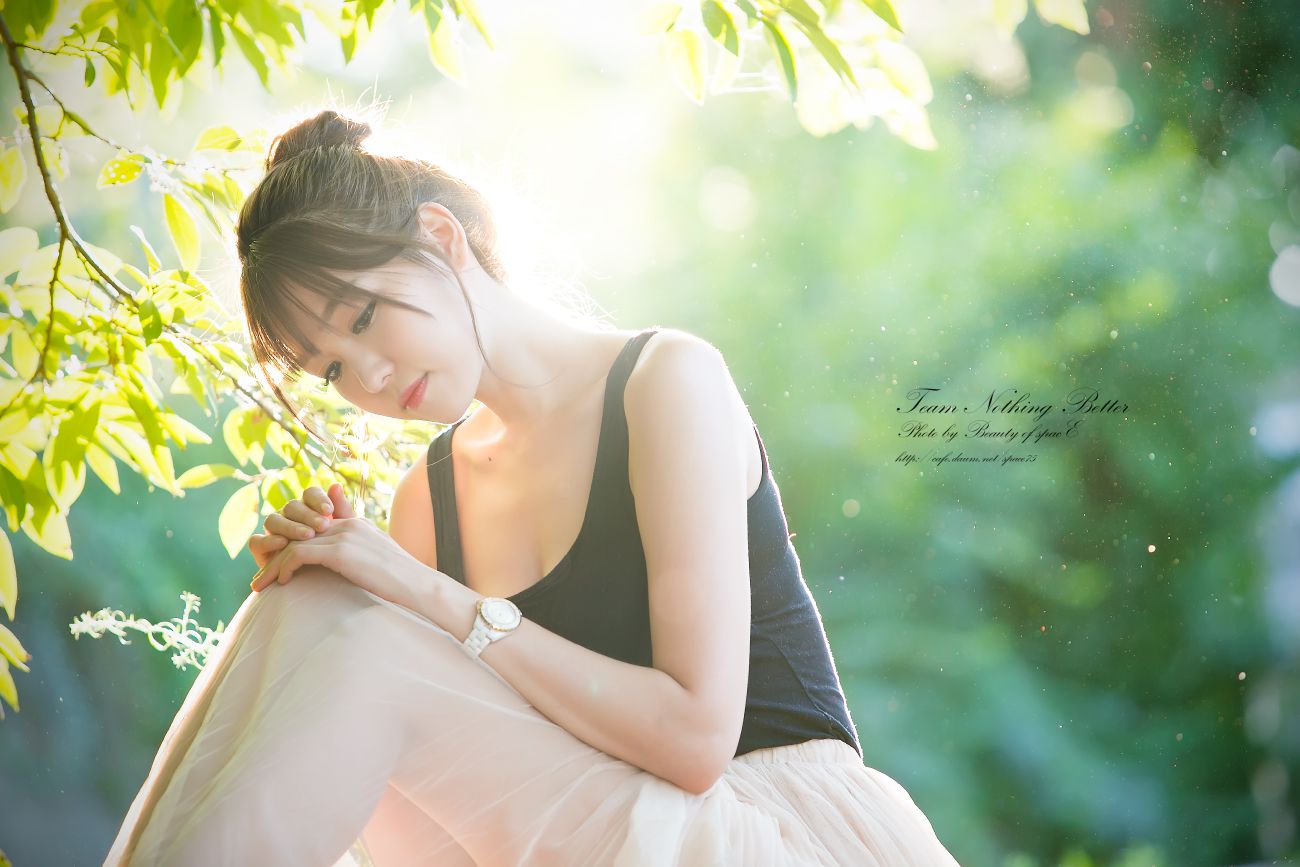 韩国女神李二慧《外拍唯美长裙系列》-图93